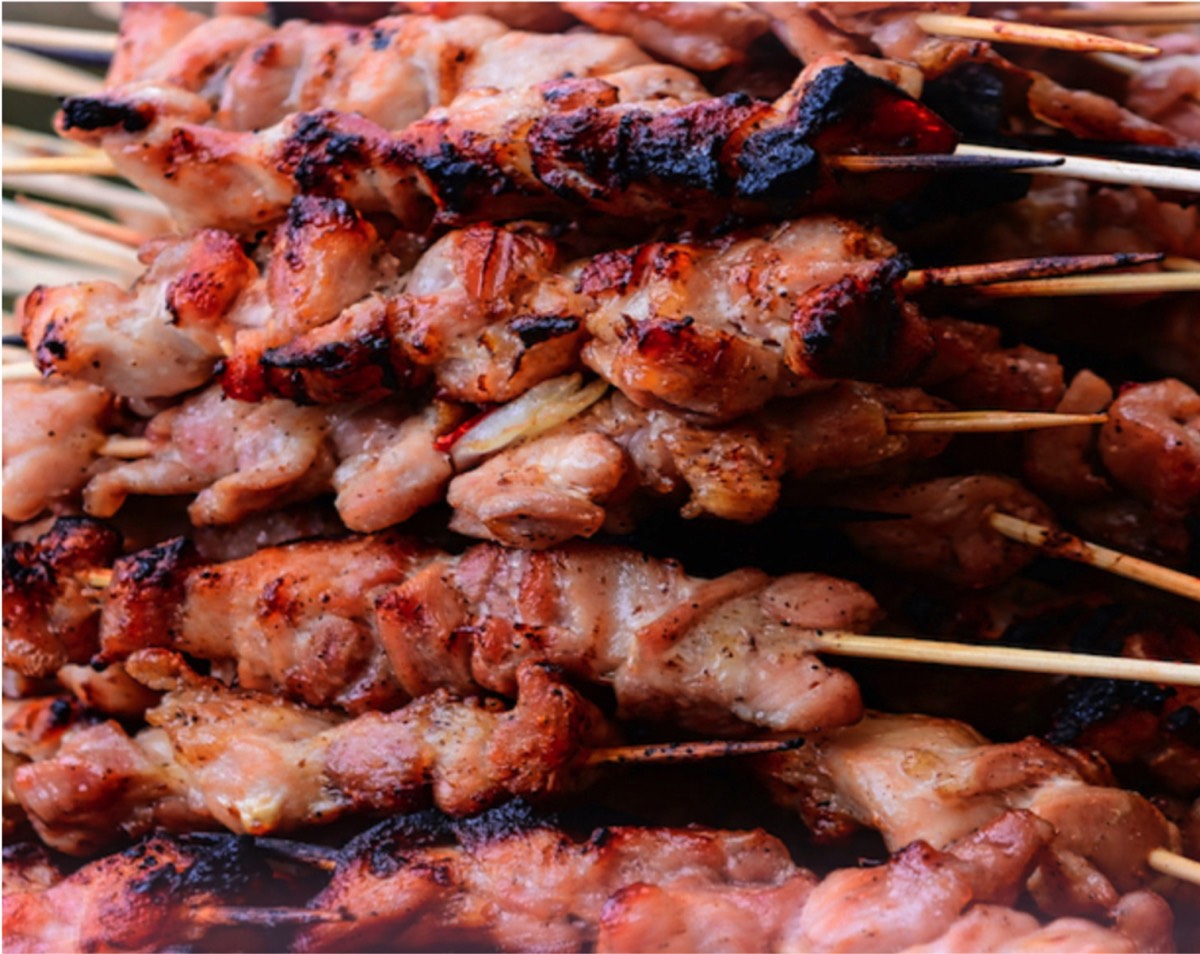 Skewers, Chicken, Teriyaki