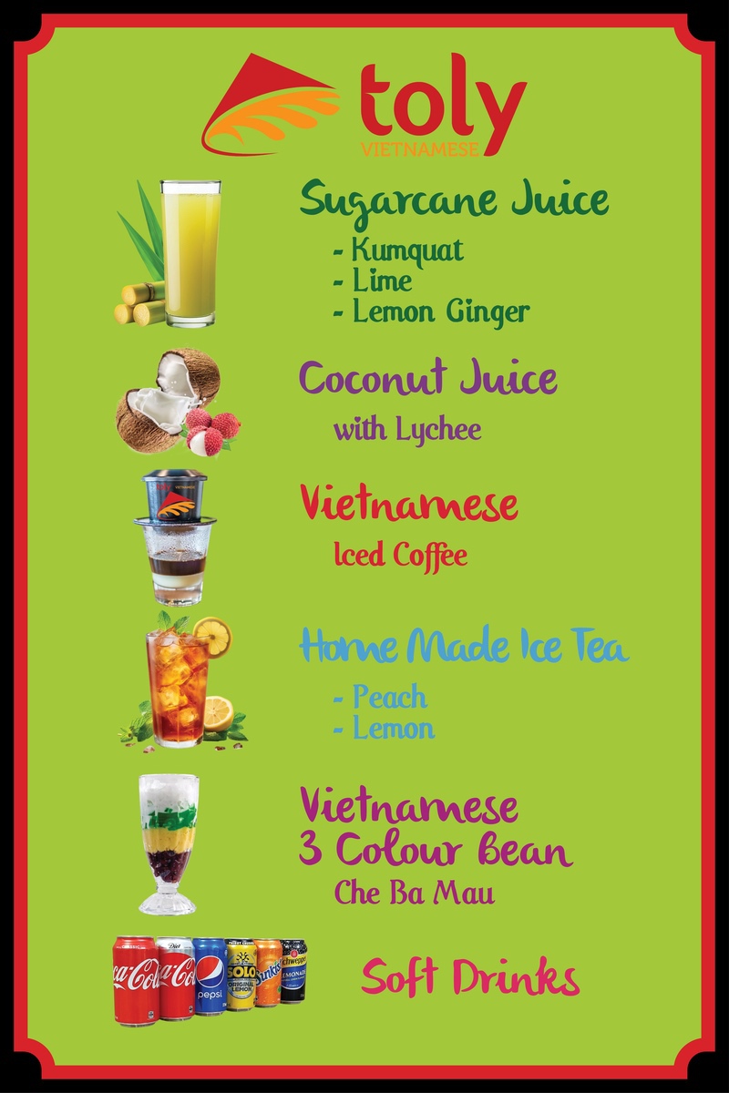 Drinks Menu